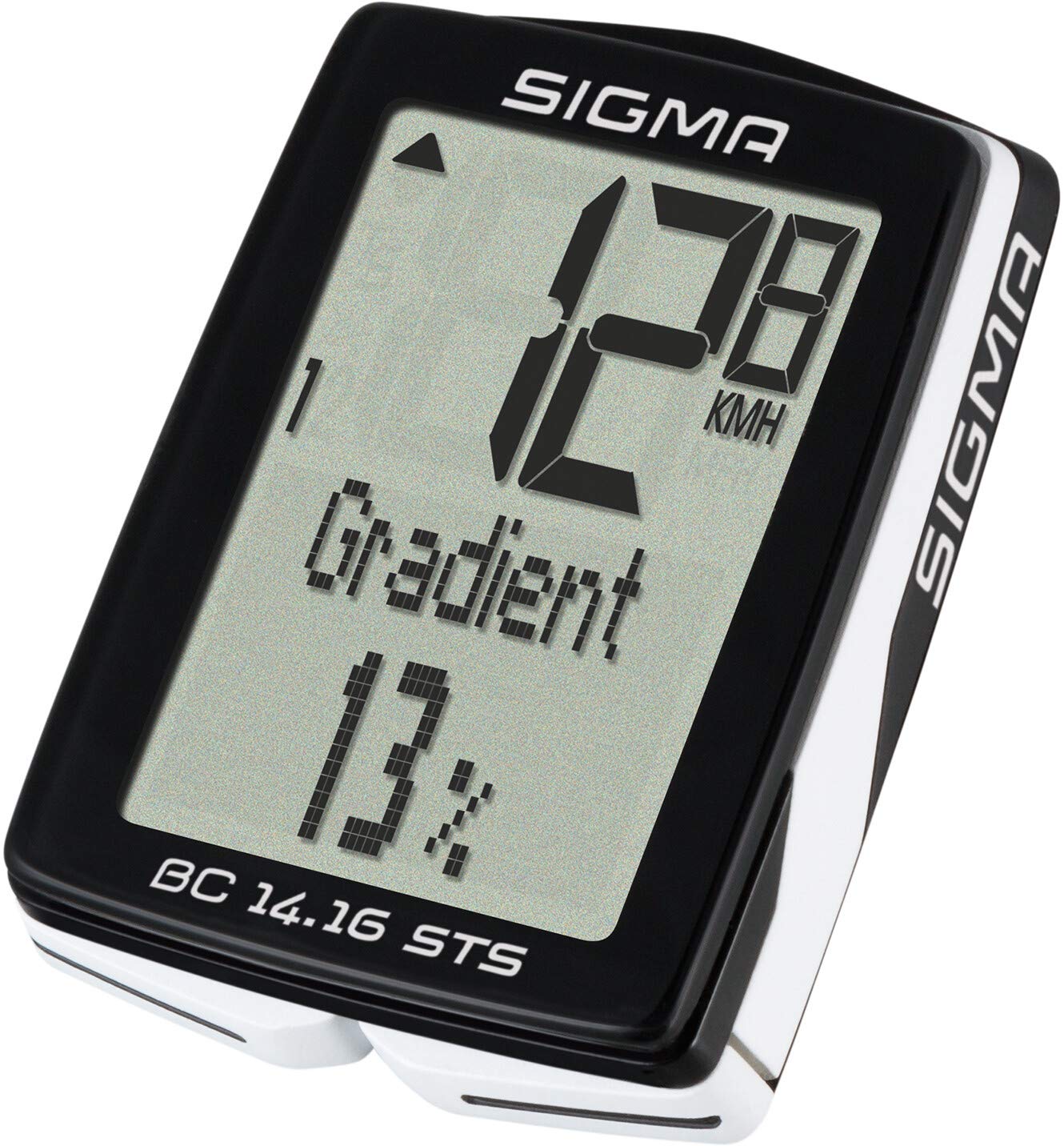 Sigma Sport BC 14.16 STS, 14 Fonctions, Mesure de l'altitude, Compteur de Vitesse de vélo sans Fil, NOI
