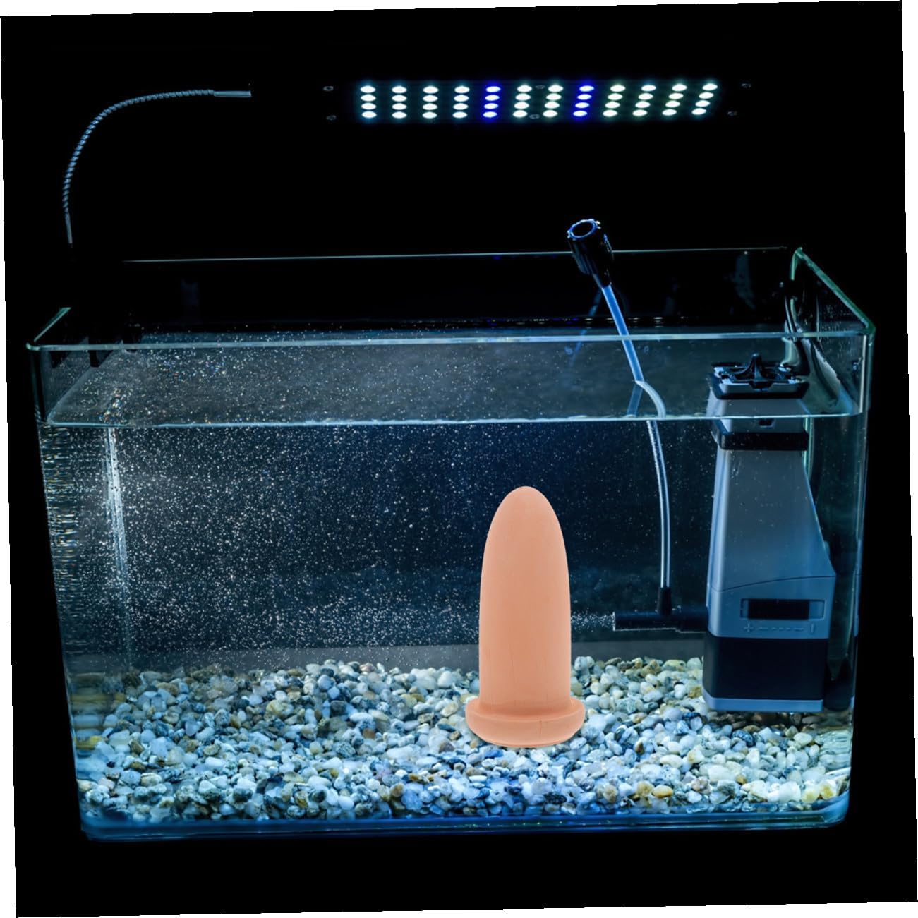 Levemolo Fish Breeding Cone Incubation Box for Angelfish Spawn Egg Bucket Decorative Fish Tank Accessories Pottery Material