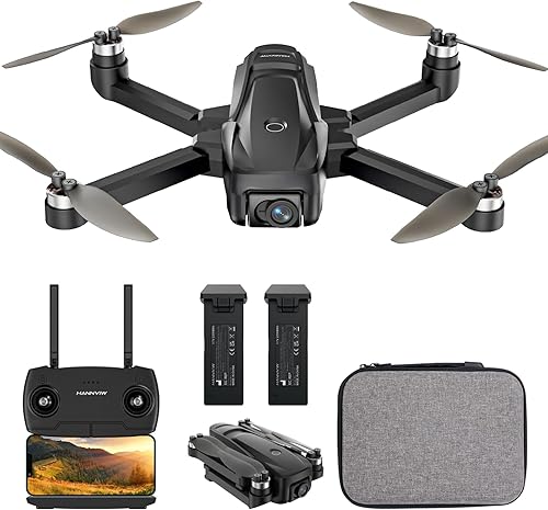 Miniatura 1 de Drones GPS H330S con cámara para adultos 4K, dron de transmisión de video 5G de largo alcance, menos de 8.78 oz, cuadricóptero RC con motor sin