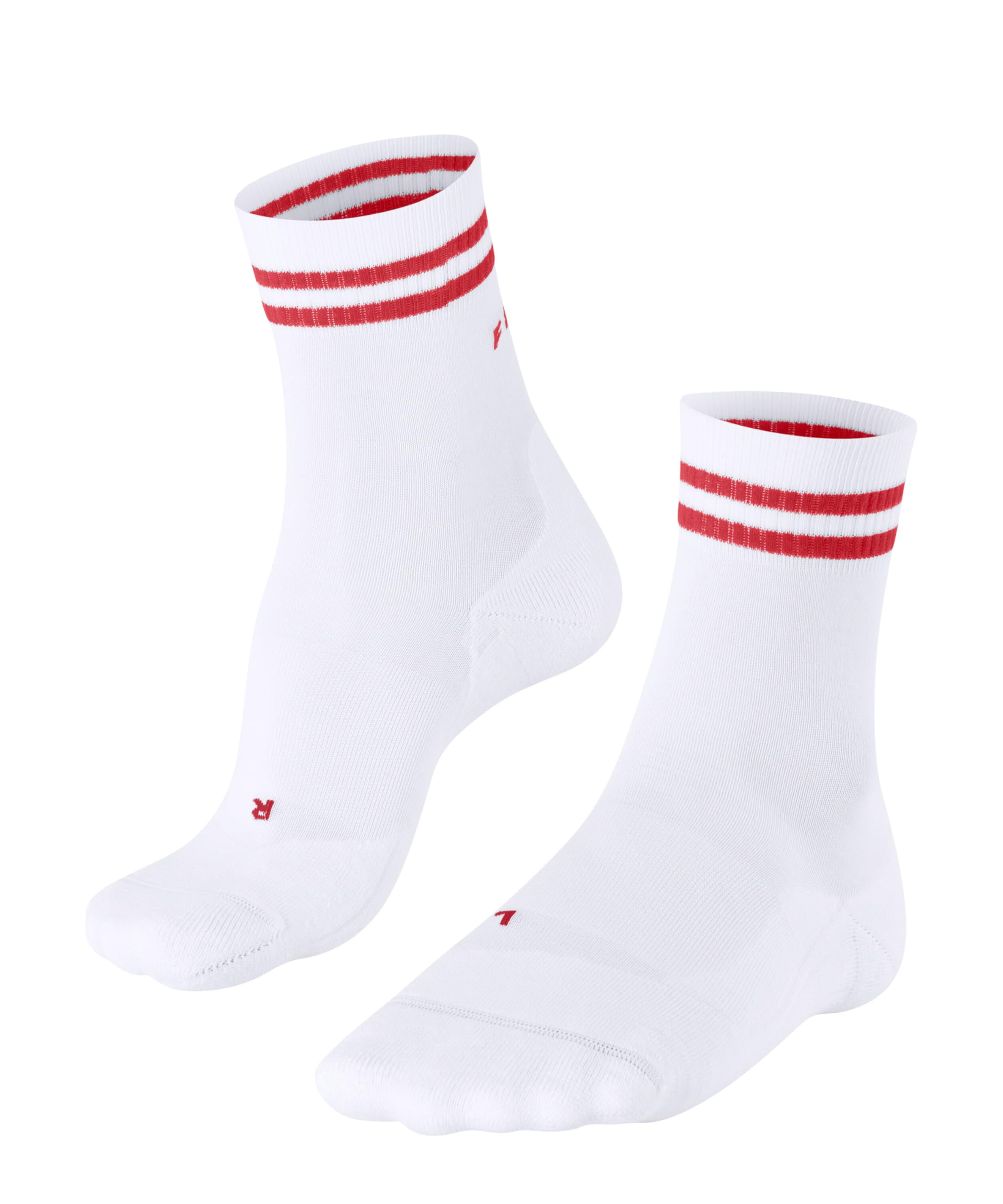 FALKE Women's RU4 Endurance W So Cotton Anti-Blister 1 Pair Running Socks, White 2005, 4-5