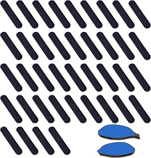 40pcs Pickleball Lead Tape, Weighted 3g Lead Tape for Pickleball Paddles Adhesive Lead Tape Pickleball Accessory for Paddle Edge Guard Increase Power and Swing Speed (Black)