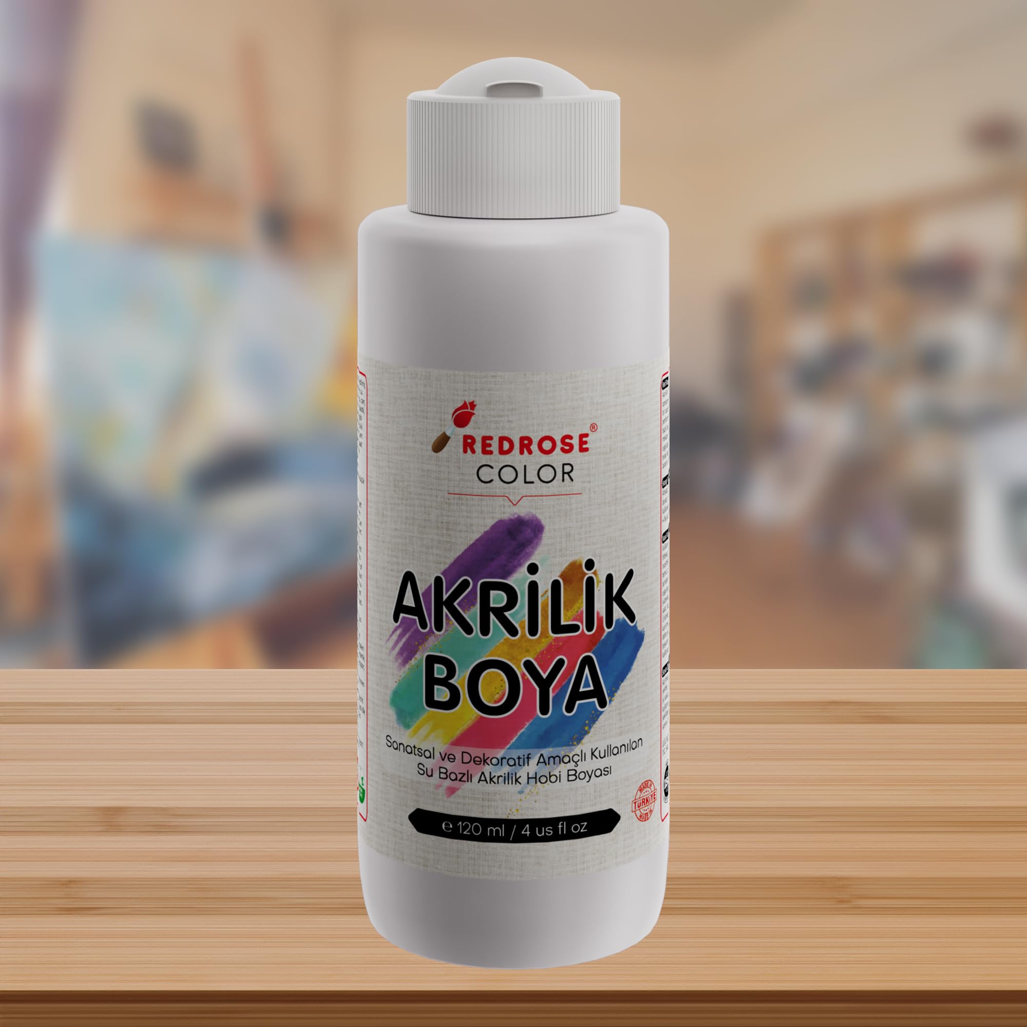 Beyaz Akrilik Boya 120ml