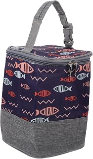 Hohopeti Garrafa Para Viagem De Bebê Bolsa De Mão Para Alimentação De Bebê Bolsa Para Garrafa De Leite Com Alça Bolsa Para Garrafa De Leite Para Uso Externo Bolsa Portátil Para Garrafa