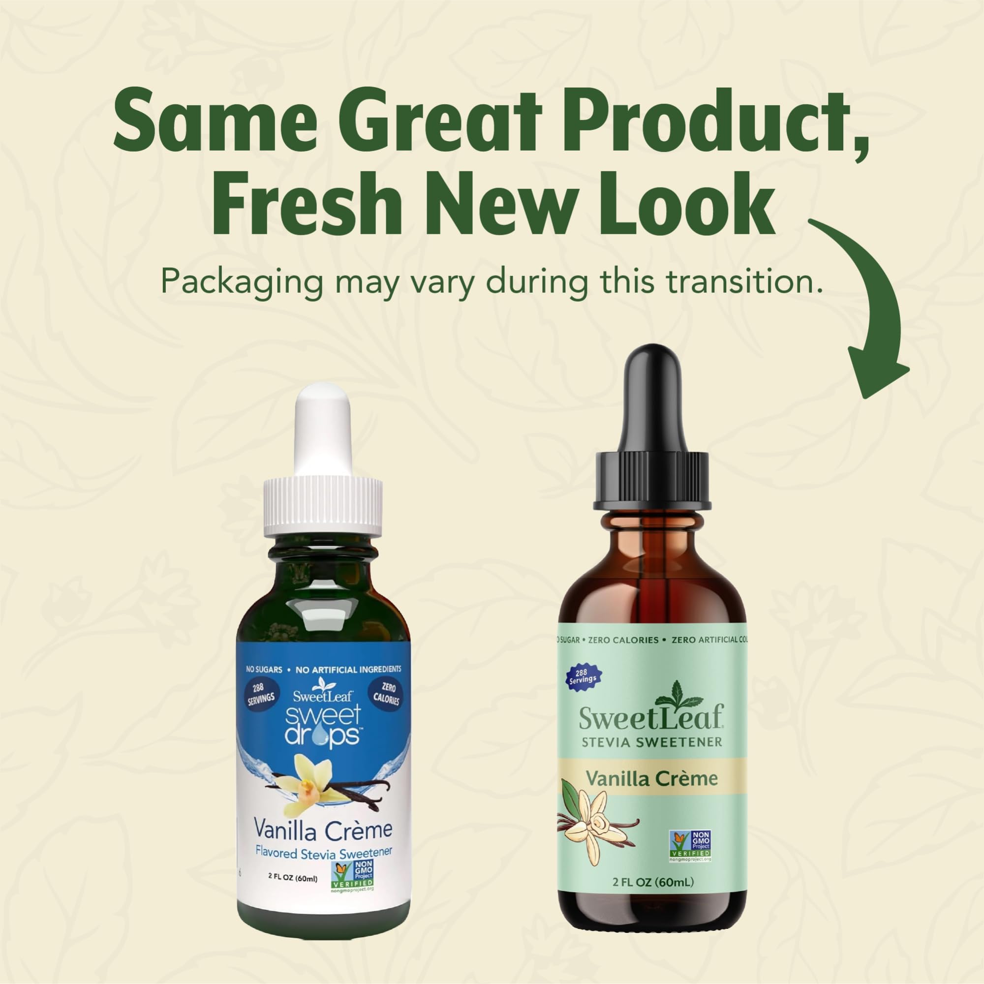SweetLeaf SteviaClear Liquid Vanilla Creme 60ml, 60 g