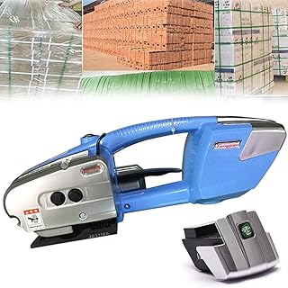High strength hardness Rugged portable tools Automatic Hot Welding Strapping Tool,Portable Strap Belt Banding Machine for PP/PET, Welding Strapping Tool, for 13-16 Mm Wide PP/PET Straps, Include Batte