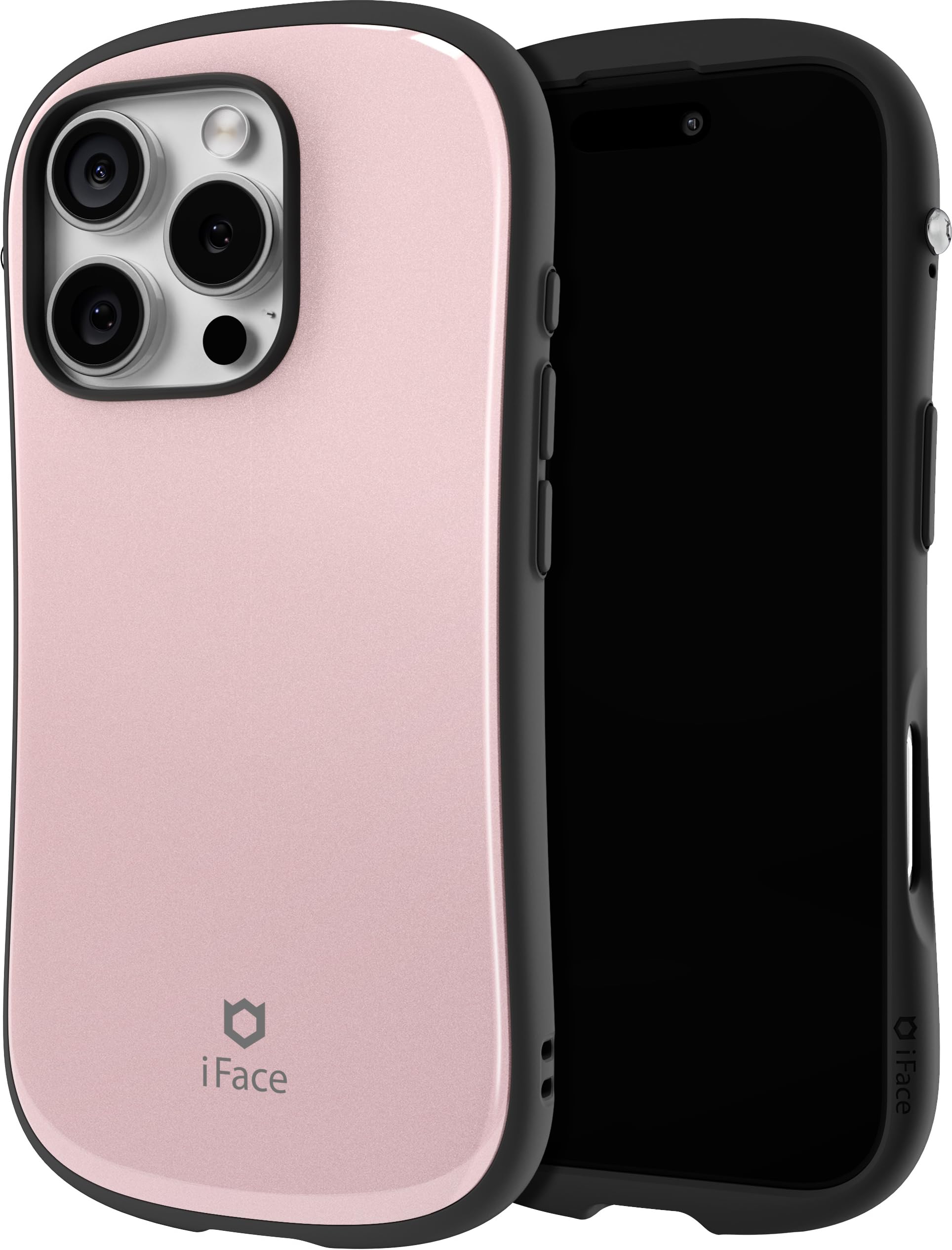 iFace MagSynq Magnetic Compatible with iPhone 16 Pro Phone Case - [First Class] [Compatible with MagSafe] Shock Protection Sturdy Unique Design Fit Glossy Hard Cover Bumper Protector - Rose Gold