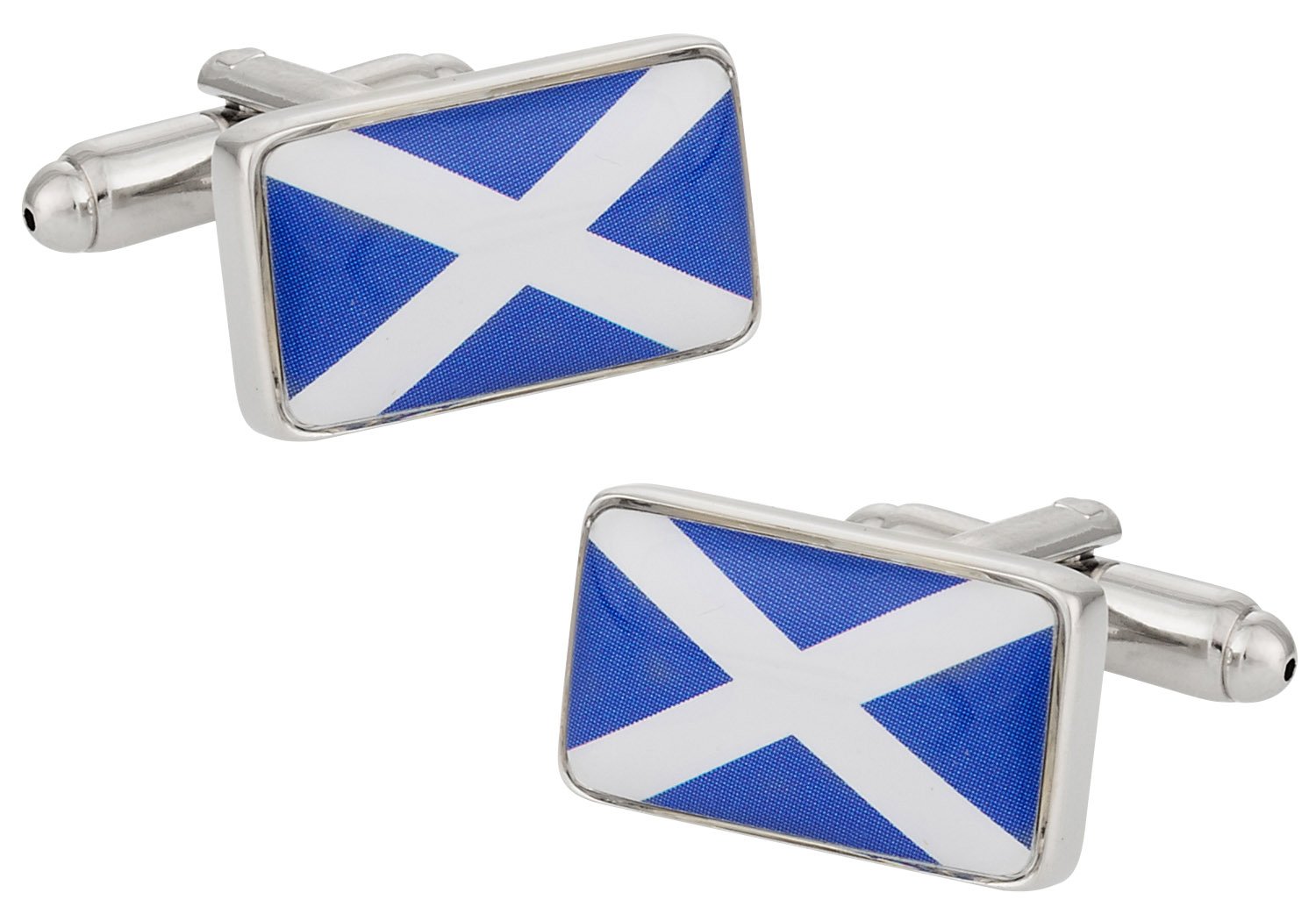 Cuff-Daddy Scotland Flag Cufflinks with Presentation Box