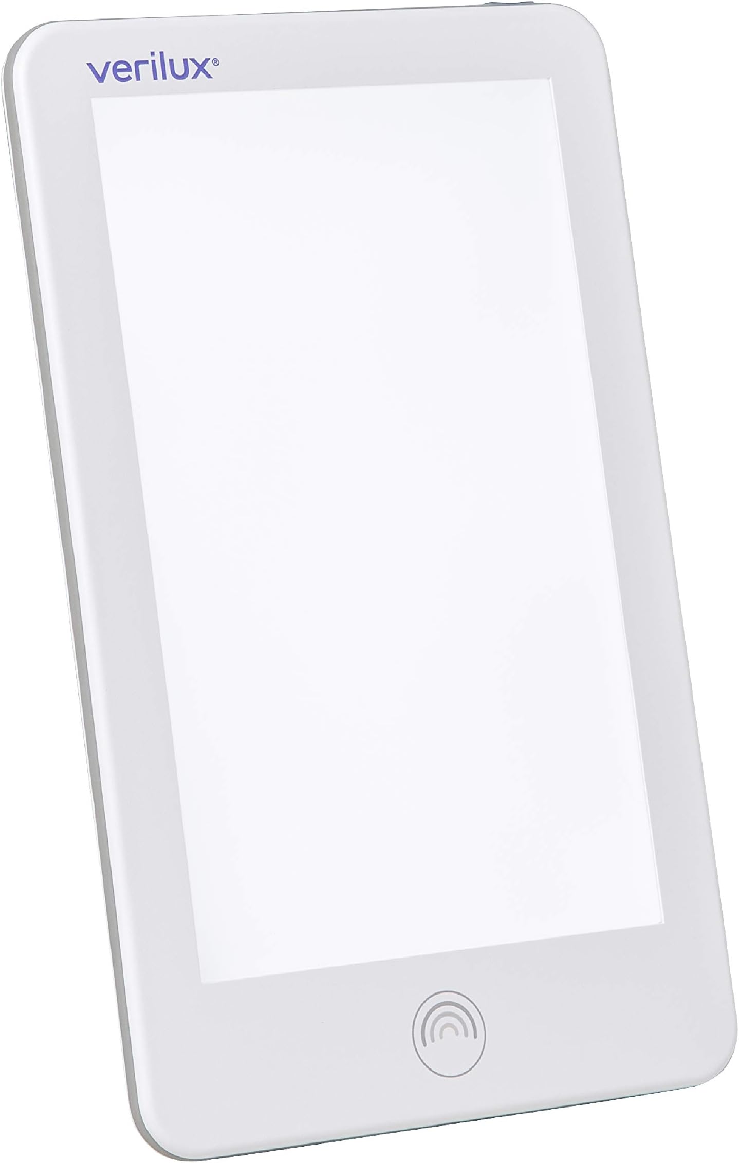 Verilux HappyLight Lumi - UV-Free LED Therapy Lamp, Bright White Light with 10,000 Lux, Adjustable Brightness, Detachable Stand, and Wall Mountable