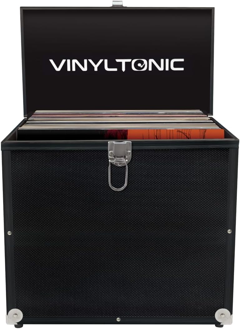Black Lp Case (With Cloth & 10Pk Outer Sleeves)