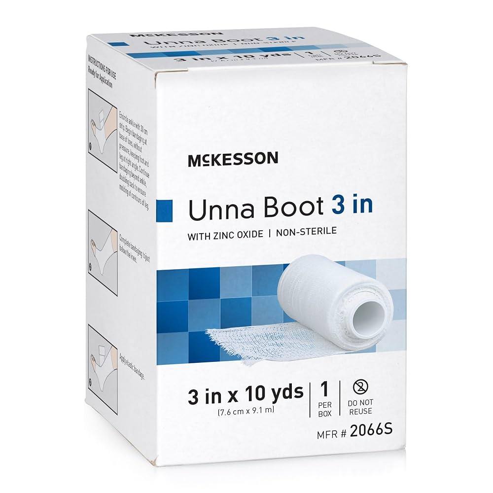 Amazon.com: McKesson Unna Boot White 3