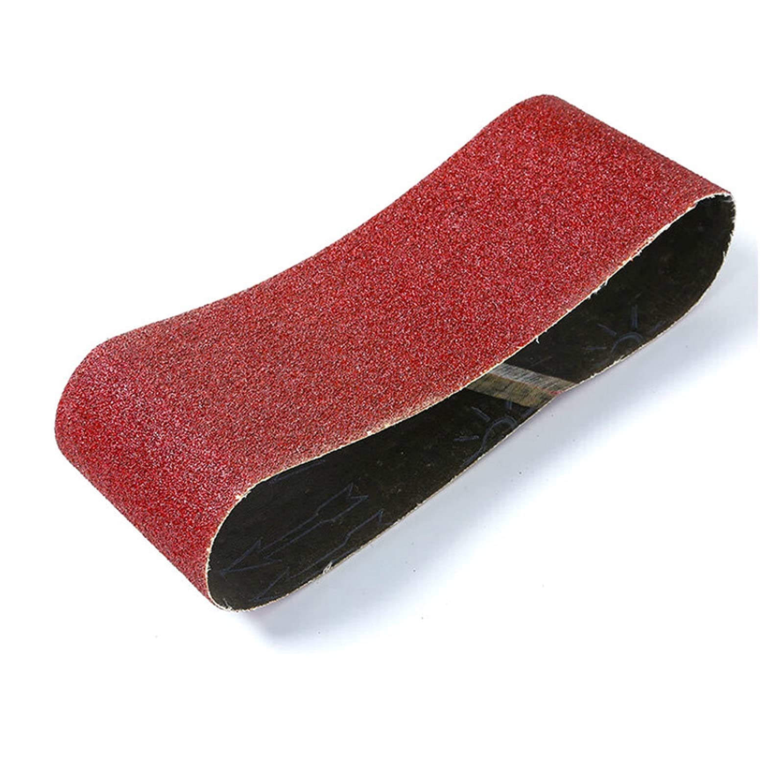 taśmy szlifierskie, 10 szt. 76 * 457 mm ścierne paski szlifierskie 40-1000 gradacji taśmy do szlifierek elektronarzędzi(10Pcs 40 Grit)