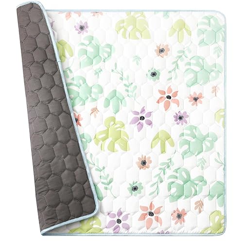 Miniatura 11 de Babihiior 50'' x 50'' Play Mat for Playpen, One-Piece Crawling Baby Play Mat for Boys and Girls, Non-Slip Playmat for Babies, Infants, and Toddlers,