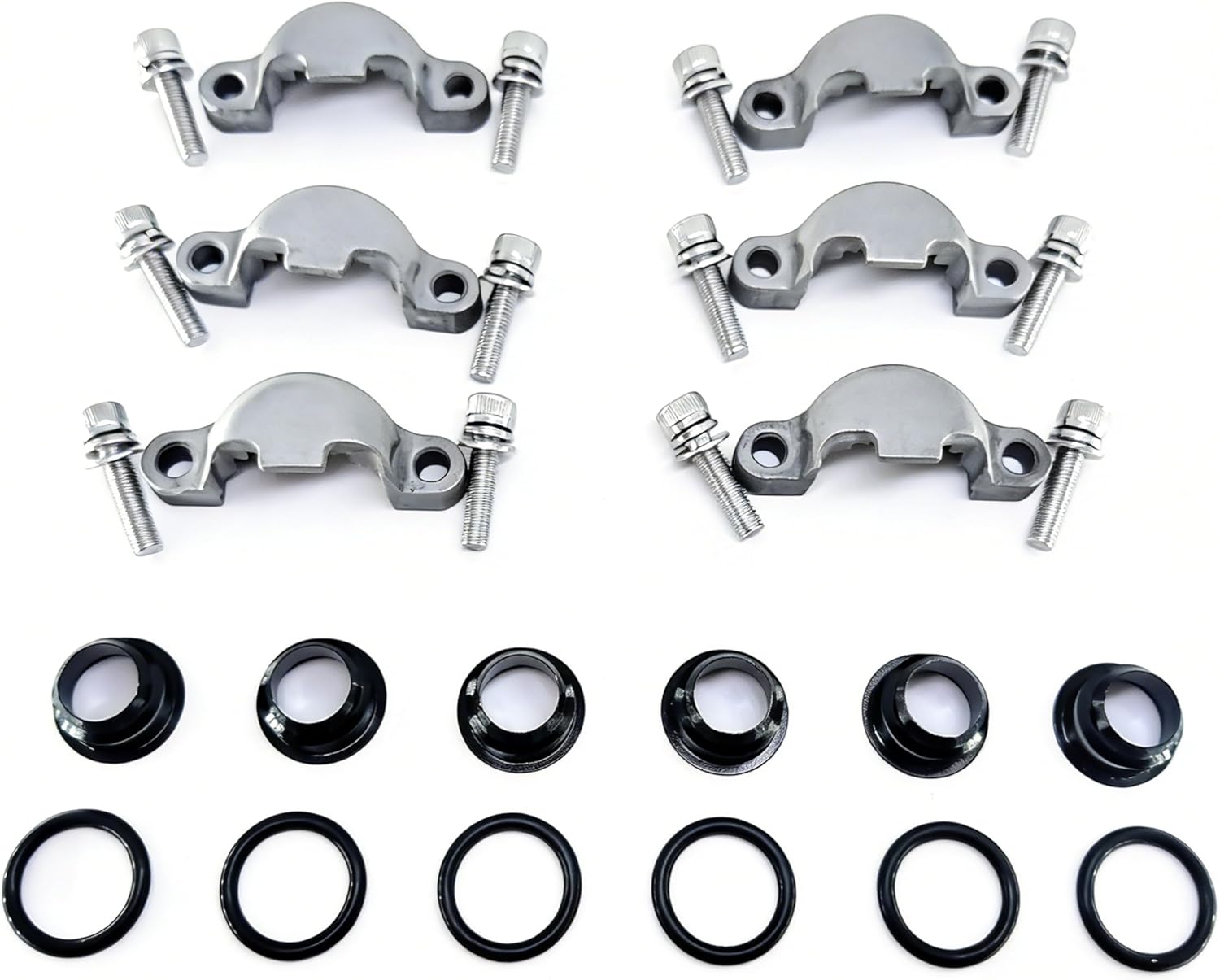 Generic Fuel Injector Adapter Kit - 1990-1994 Replacement For NISSAN 300ZX Z32 Phase 1/2 VG30DE VG30DETT Turbo,Secure Leak-Free Fuel System Connection,High-Flow Race Applications & Tuning Performance