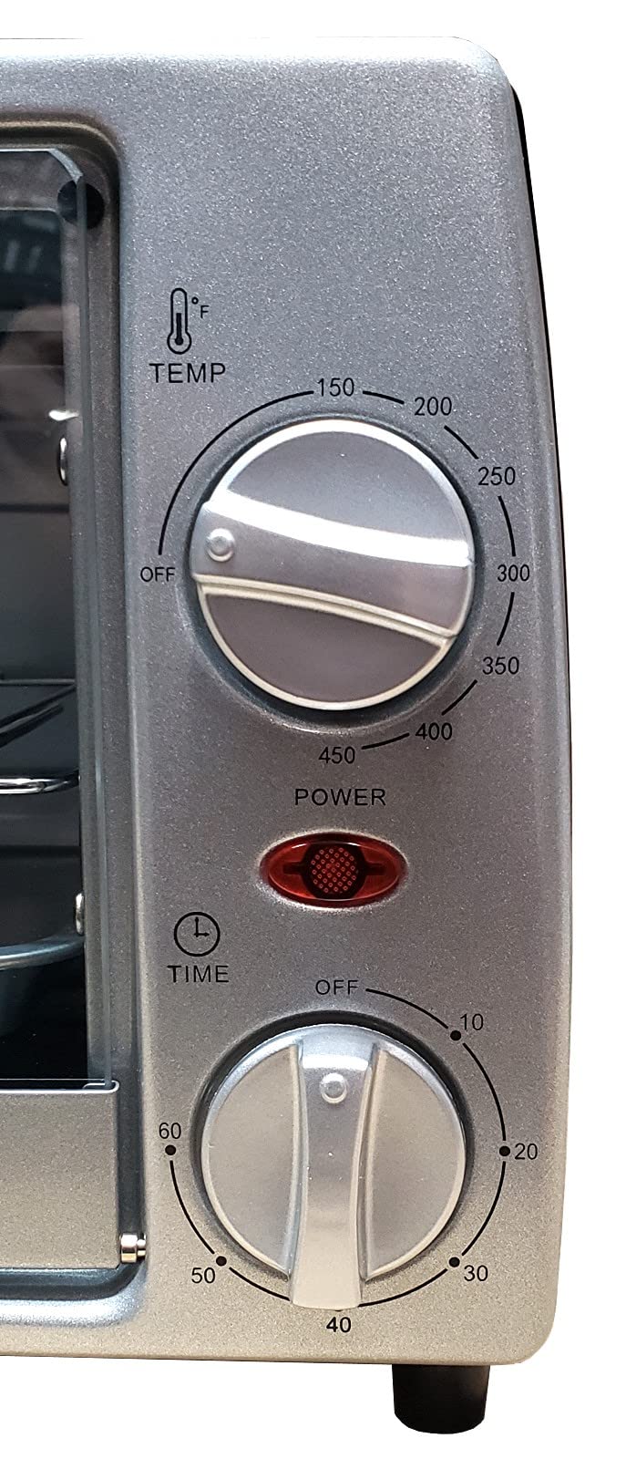 Stainless Steel Toaster Oven 10L / 4 Slice Capacity 750W