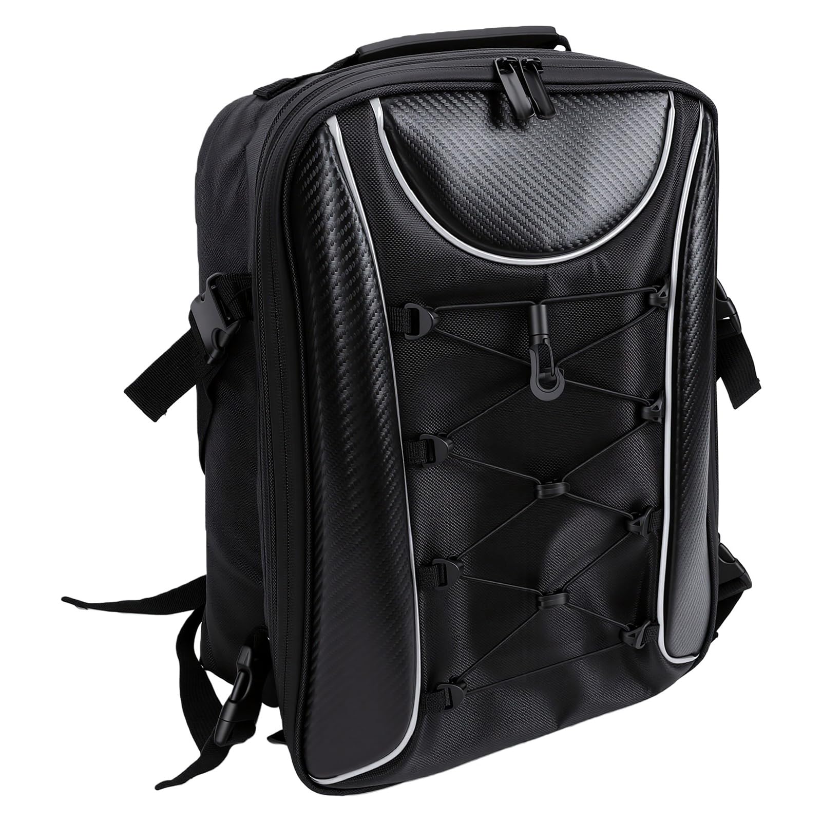 Tbest Torba na Motocykl 13-26L Rozszerzalna Wodoodporna 1680D Oxford