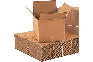 BOX USA 10x10x10 Corrugated Cardboard Shipping Boxes