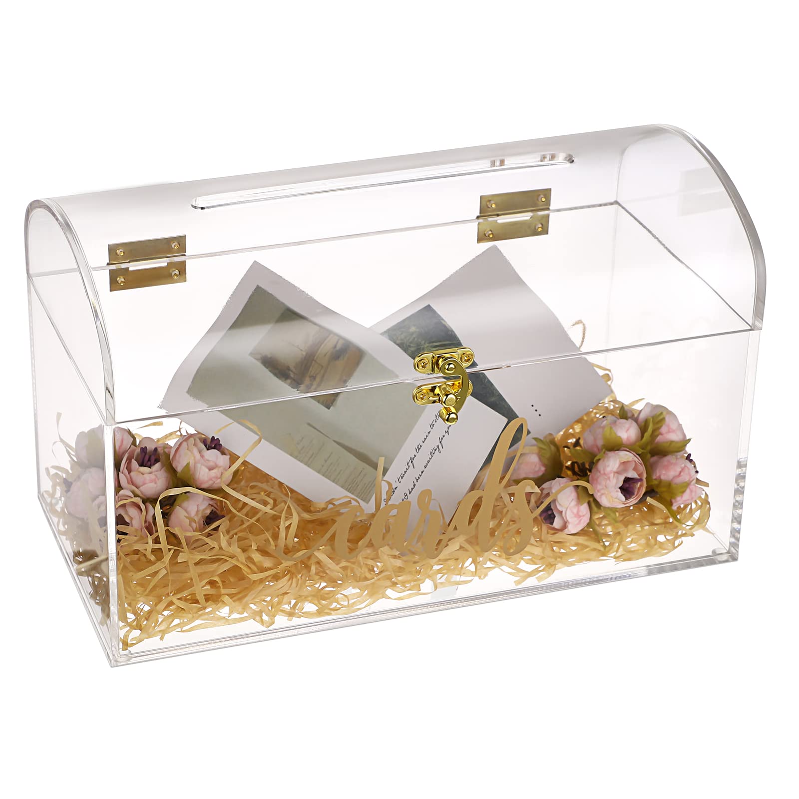 Caja Para Sobres De Boda Caja Acrílica Para Tarjetas De Boda | Envío Gratis, image size:1600x1600