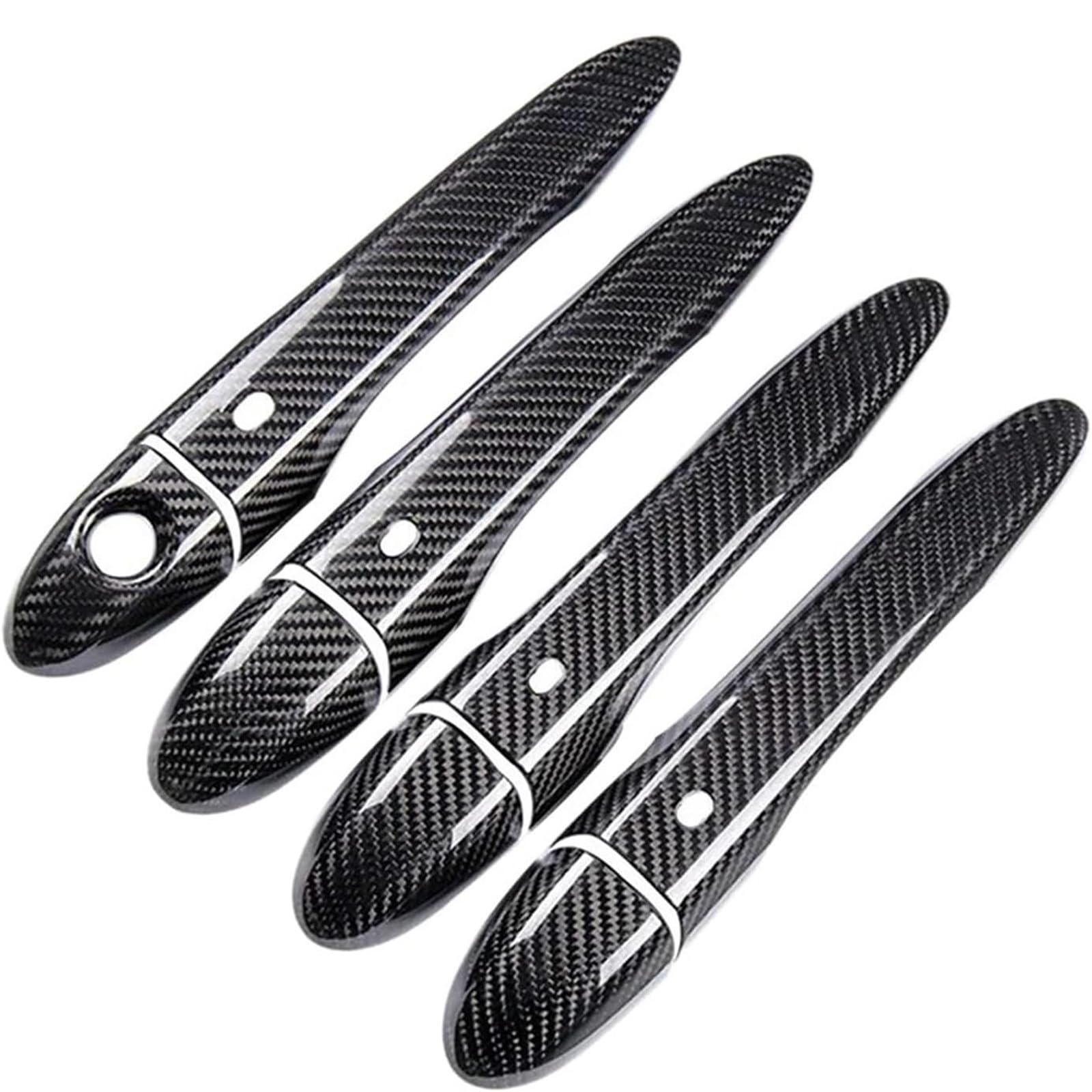 Glymzoi One Color Car Exterior Door Handles For Maserati Levante 2016-2018 Ghibli 2014-2018 Quattroporte 2013- Outer Cover Door Handle