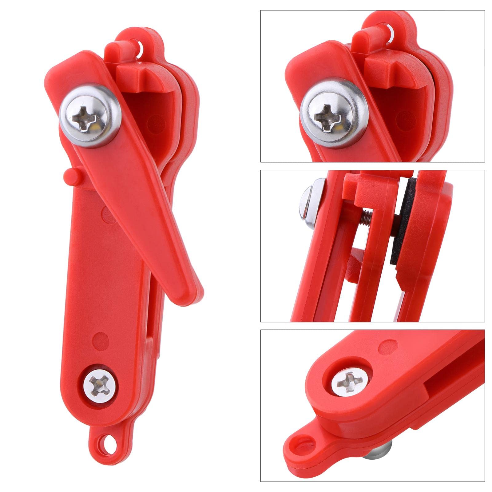 QSTDGVPW Pack of 8 Heavy Tension Snapper Weight Release Clip Downrigger Outrigger Release Clip Long Line Snaps for Planer Board Fishing