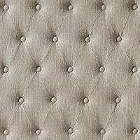 Vista 35 de 24KF Cabecera tapizada con terciopelo con diseño de botones capitoné, tamaño King/California King, cómoda, a la moda, acolchada, color gris