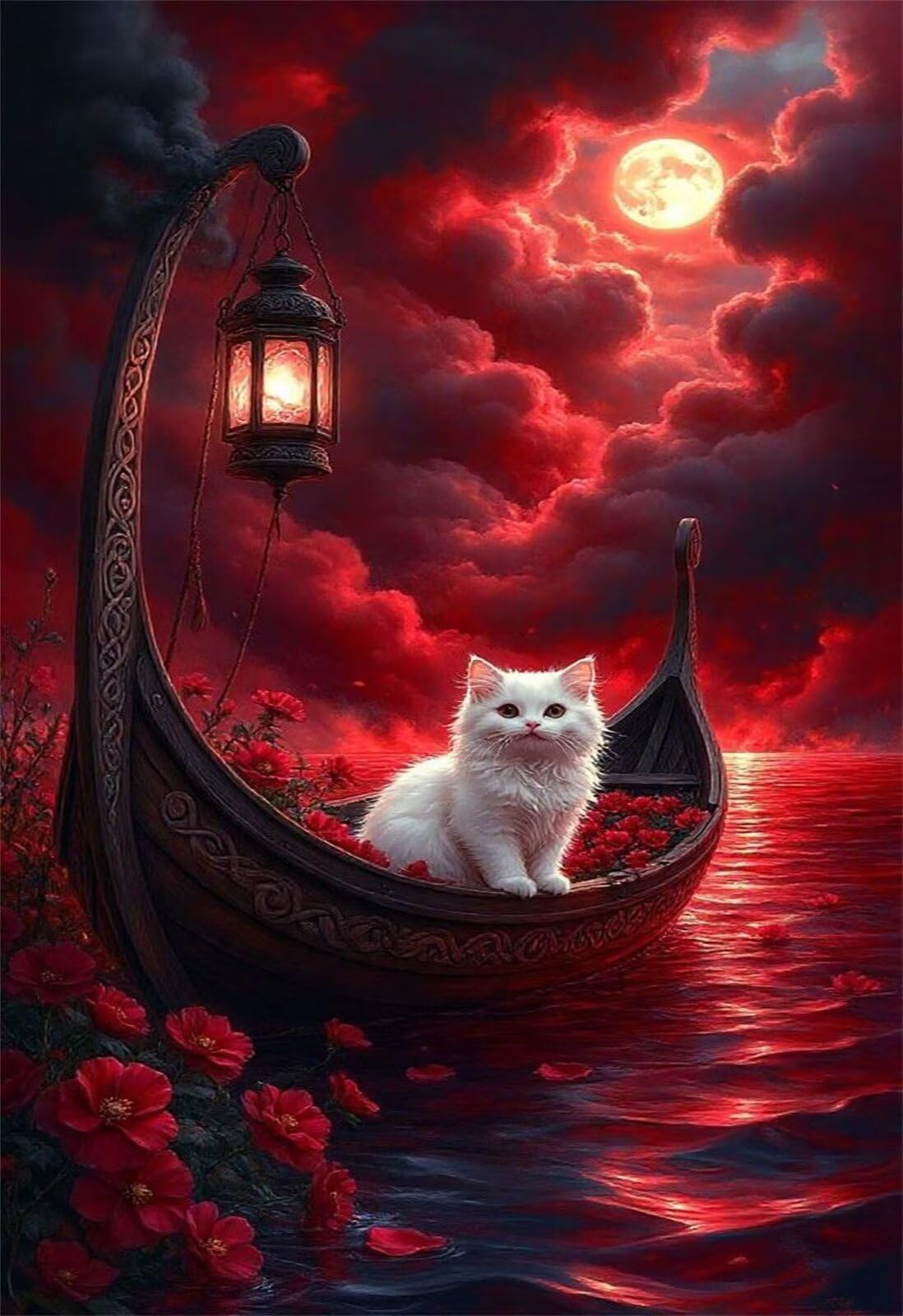 Puzzle 2000 Pezzi Animali Dell'Oceano Lunare Puzzle Classici, Giochi Rilassamento e Intelligence, Puzzles Impossible, Idea Regalo Uomo e Donna