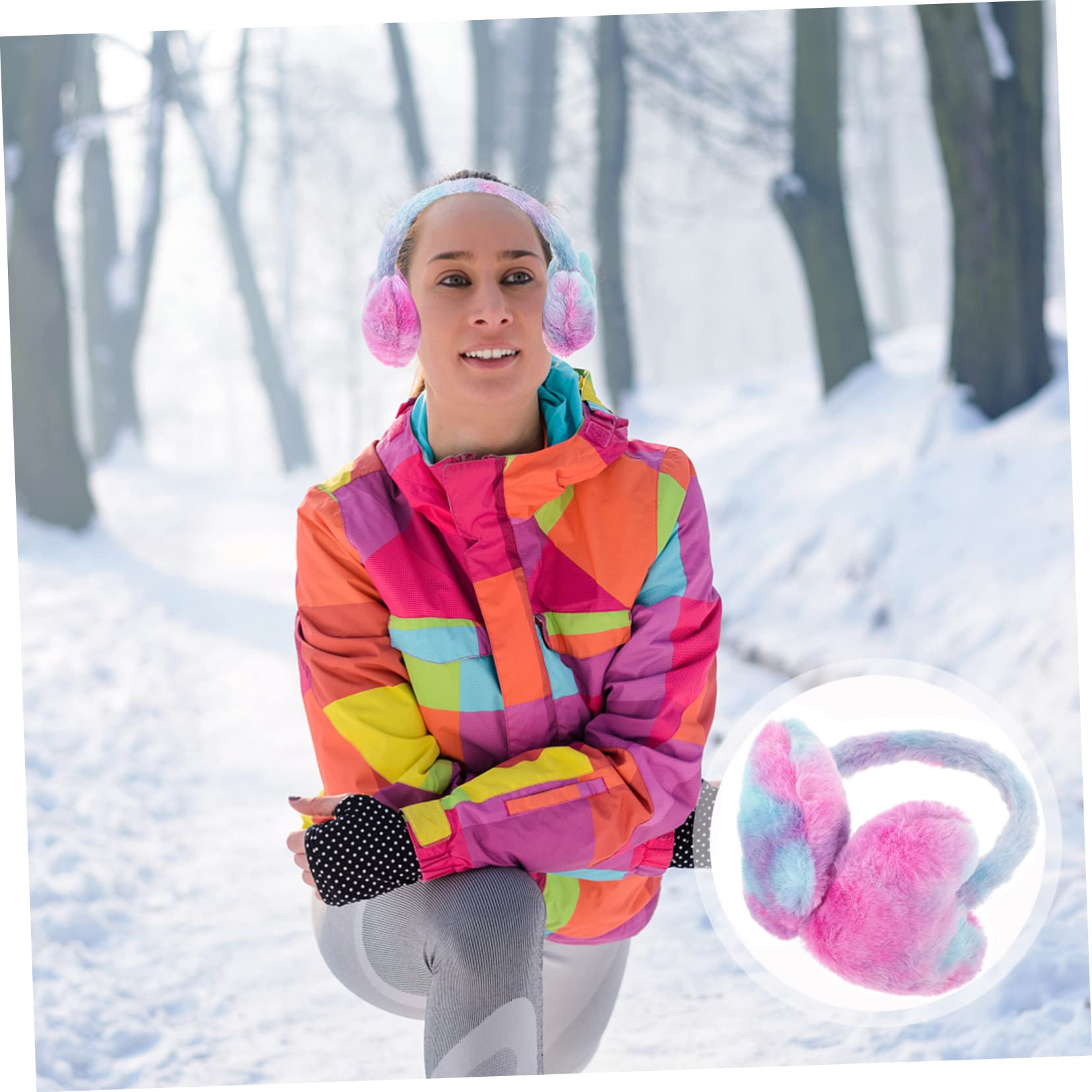2piezas Orejeras De Invierno Para Mujer Cálidas y Suaves Protección Para Orejas Climas Fríos Diseño Elegante y Cómodo Para Uso Diario