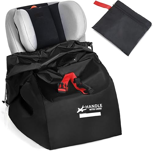 Bolsa de viaje para asiento de automóvil para avión, bolsas grandes impermeables para asiento de automóvil, se adapta a la mayoría de asientos de
