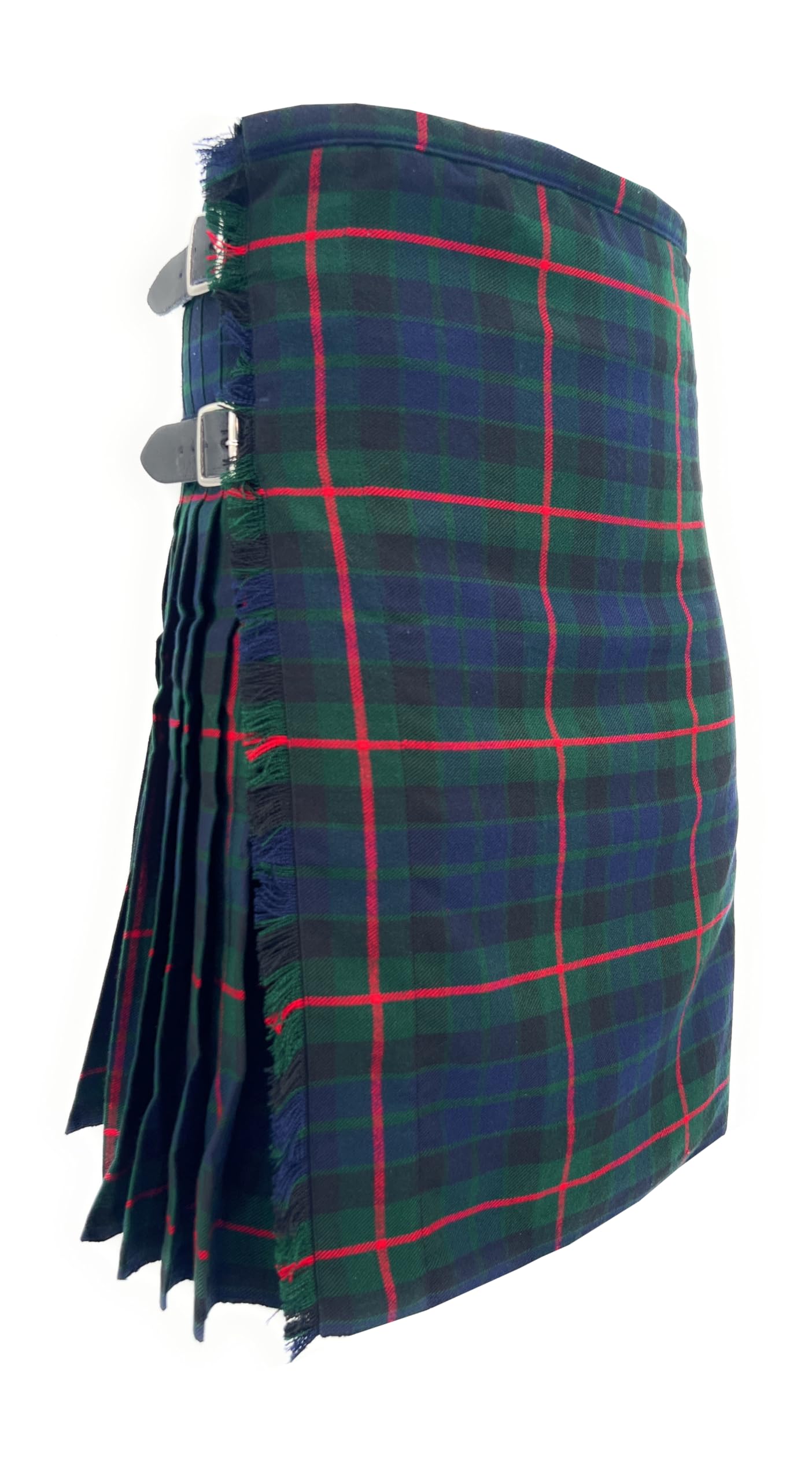 Tartan Tweeds Men's 8 Yard Wool Blend Kilt, 12oz Weight, Extra Deep Pleats, Standard Fit (UK, Waist, 40, Regular, Regular, Gunn) โ image 1