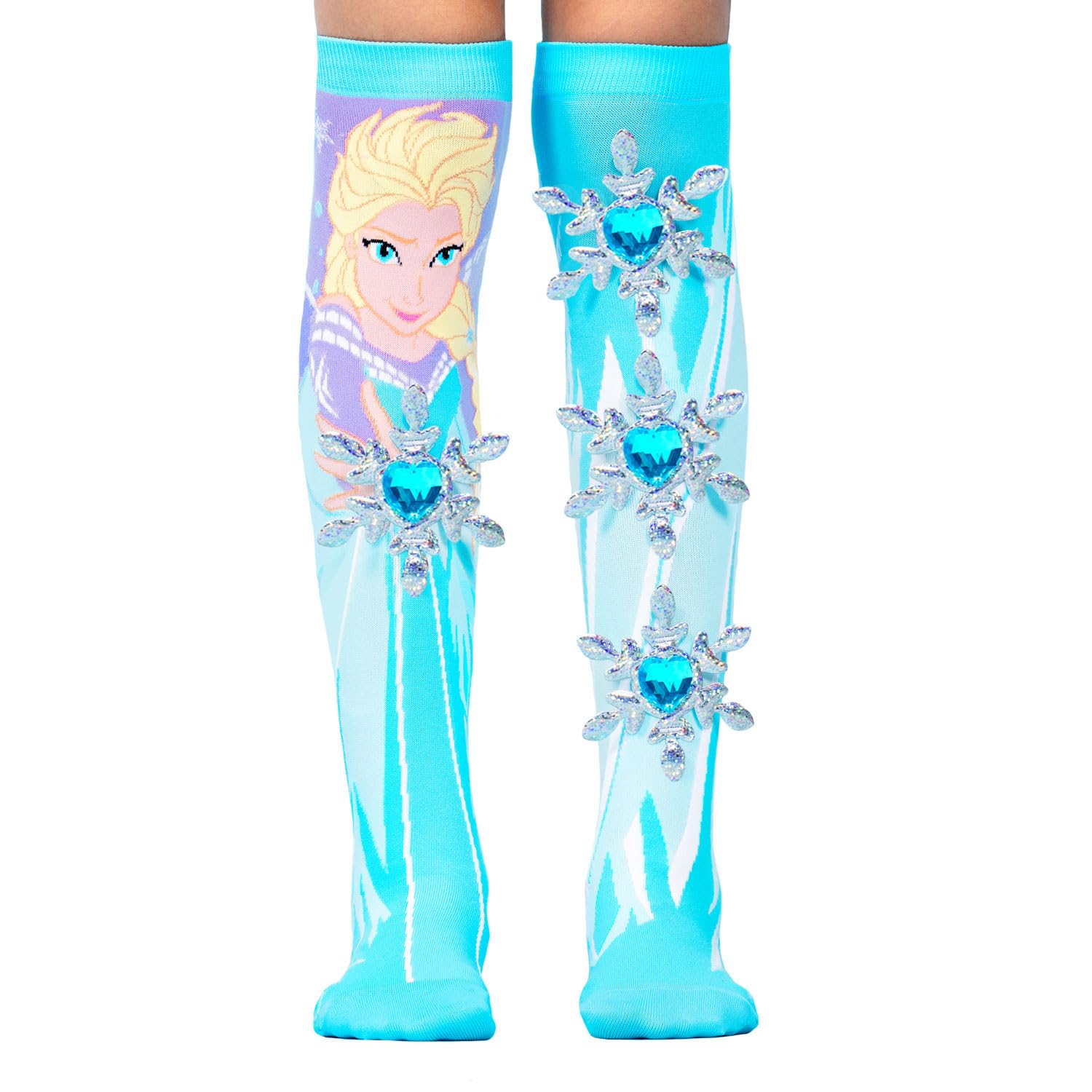 Madmia Disney Frozen Socken Coppia di Calzini, Blu, 6-99 Bambine e Ragazze