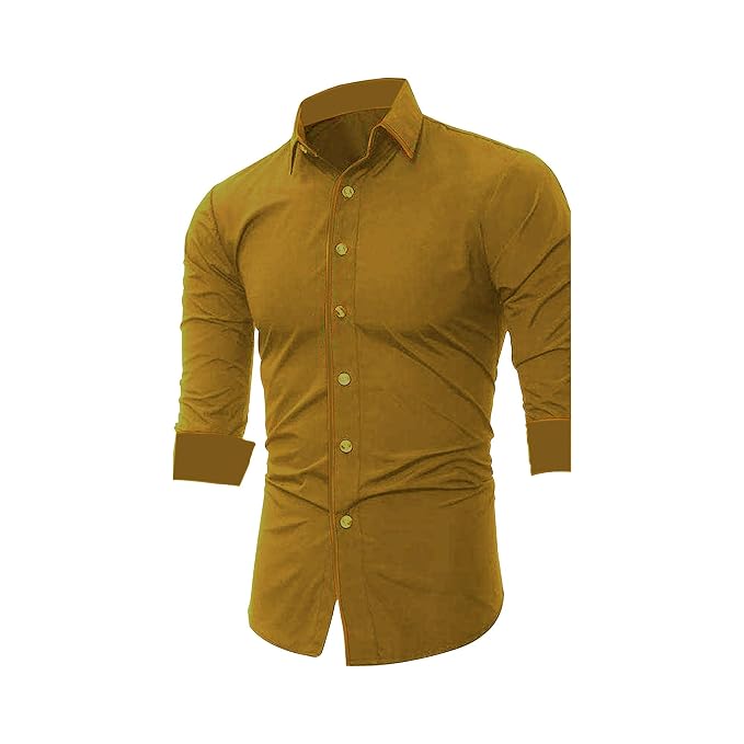 Buy LOKPRIYA Fashion Formal Dark Yellow 