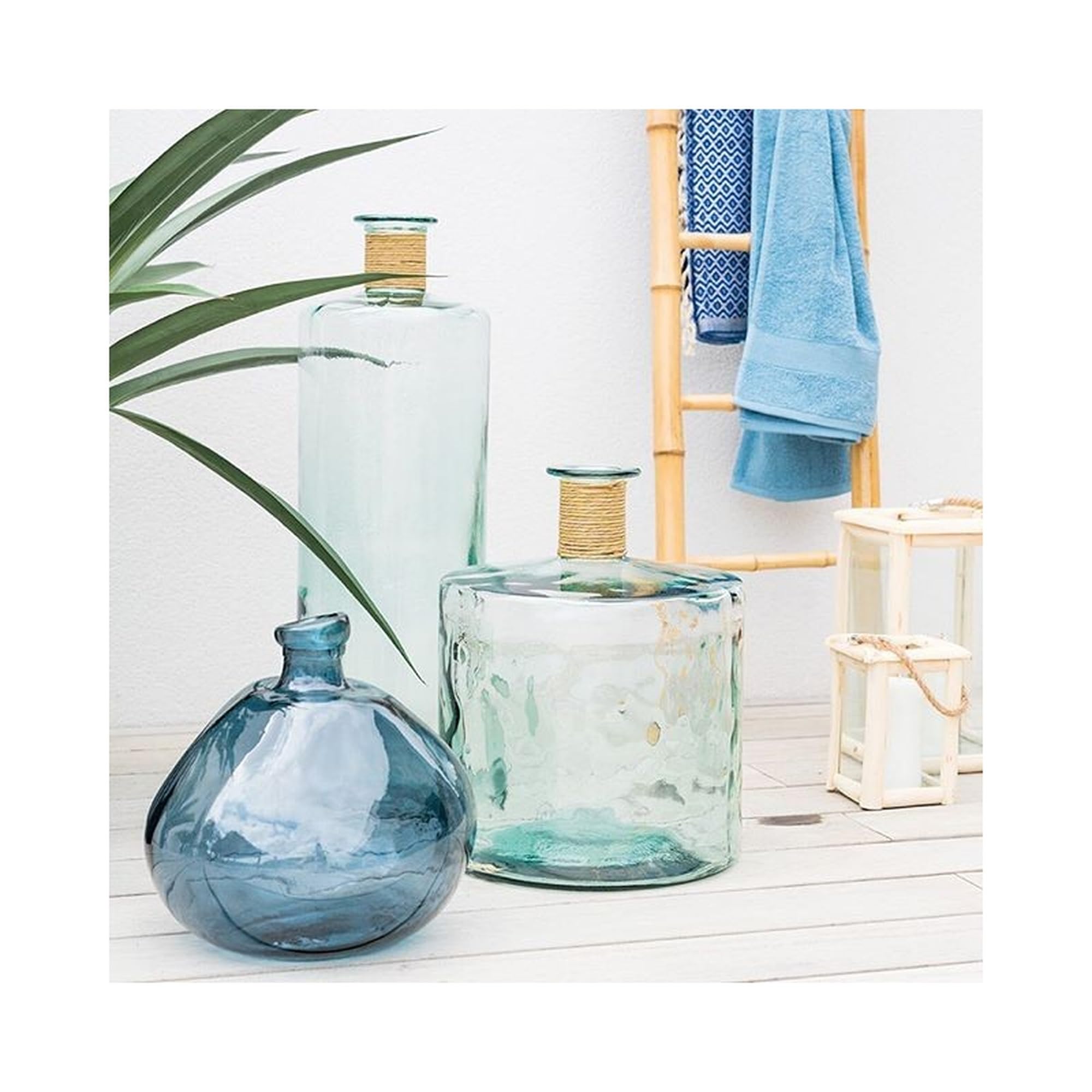 Atmosphera - Vaso in vetro riciclato H75 cm