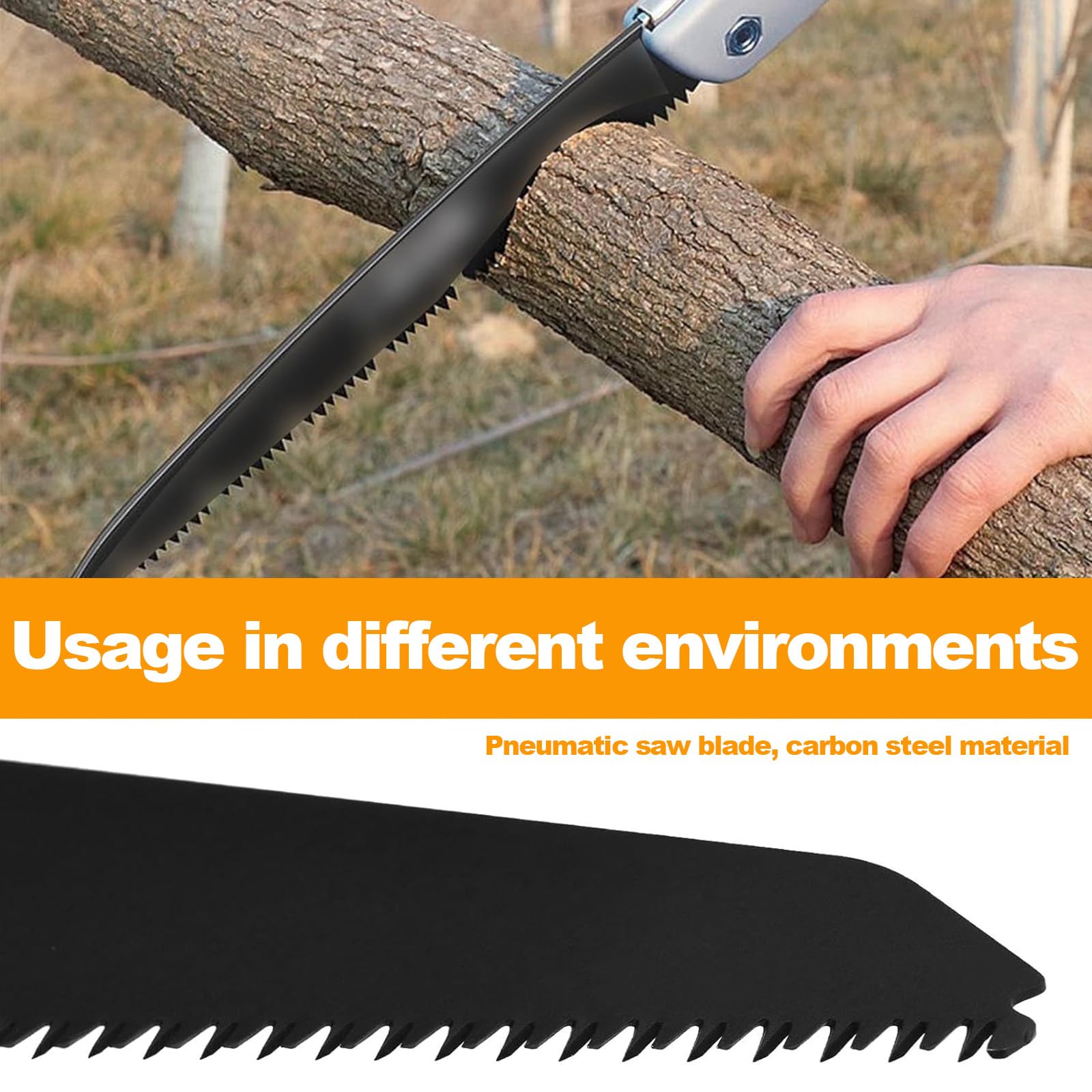 2PCS Reciprocating Saw Blades for Black & Decker, 240mm Scorpion Saw Blades for Cutting Wood Plastic, Compatible with KS890 KS890E FKS890E KS890EK KS890GT KS880 - Image 4