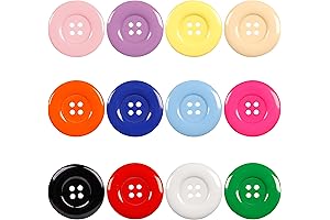 YAKA 50Pcs 1.5 inch Buttons for Crafting & Sewing