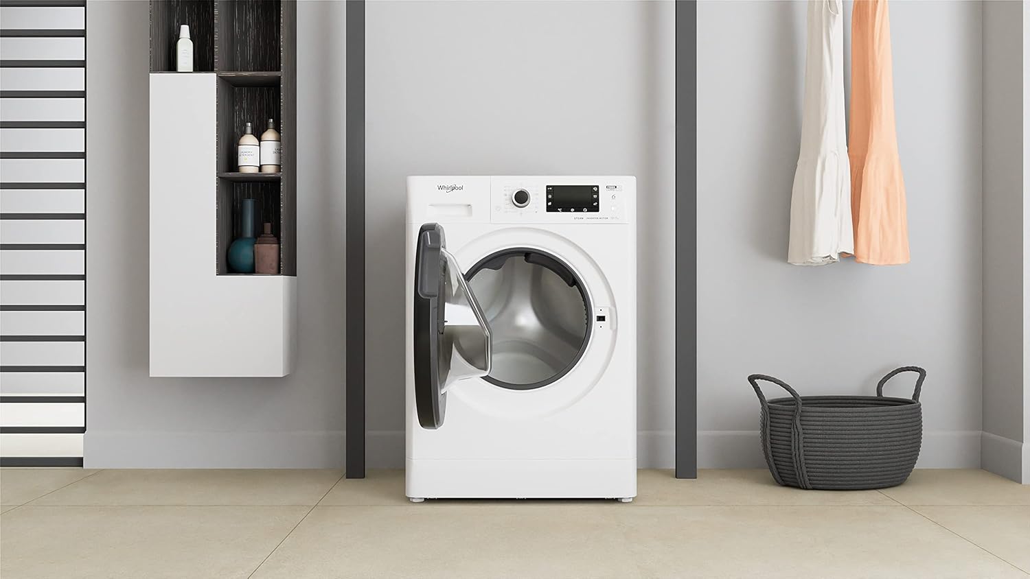 Whirlpool FWDD 1071682 WBV EU N - Lavasciuga 10kg Carica Frontale, Libera Installazione. Centrifuga 1600 Giri Al Minuto. Larghezza 59,5cm, Profondità 60,5cm, Altezza 85,0cm, Classe Energetica E Whirlpool FWDD 1071682 WBV EU N - Lavasciuga 10kg Carica Frontale, Libera Installazione. Centrifuga 1600 Giri Al Minuto. Larghezza 59,5cm, Profondità 60,5cm, Altezza 85,0cm, Classe Energetica E