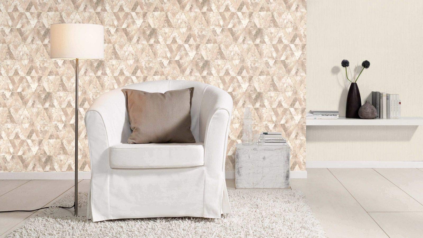 Rasch Tapeten 804300 Papier Peint Intissé Universel Beige