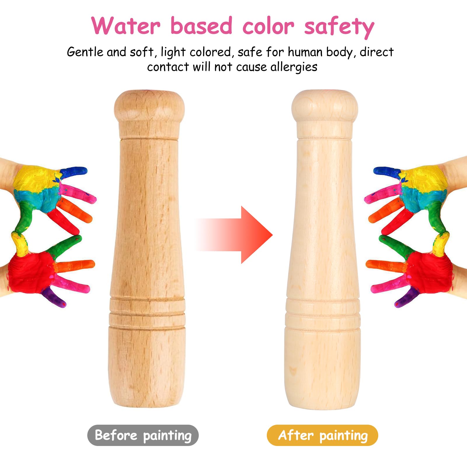 Corde à sauter pour enfants, corde à sauter réglable pour fitness, 250 cm, pour enfants, avec poignée en bois et corde à sauter arc-en-ciel