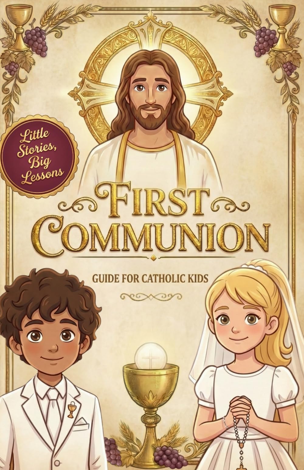 First Communion Guide for Catholic Kids: Inspiring Girls and Boys to Love the Eucharist, Reconciliation, and Receiving Jesus with Joy (First Communion Gifts for Girls and Boys)