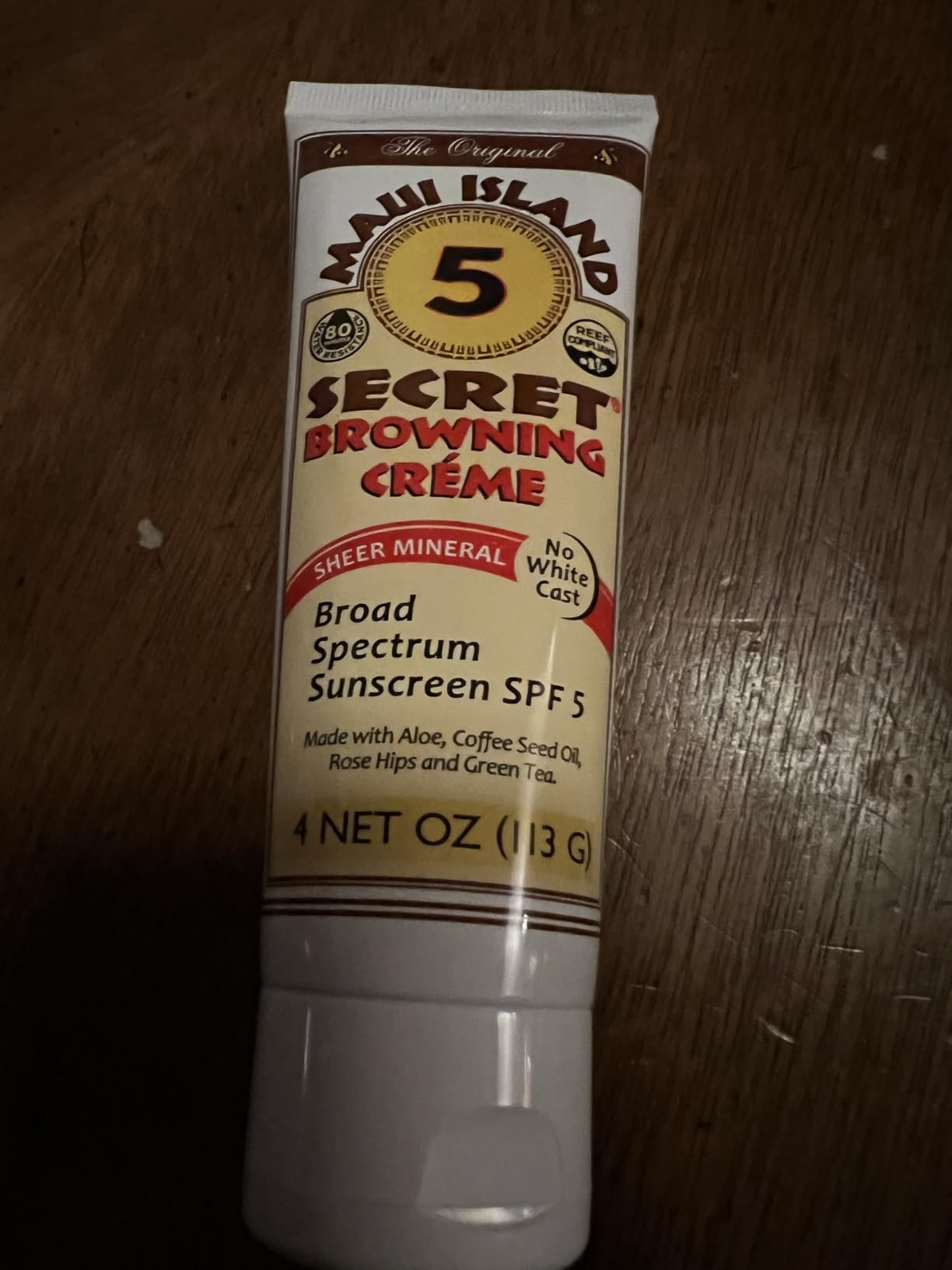 Maui Island Secret Browning Creme SPF 5