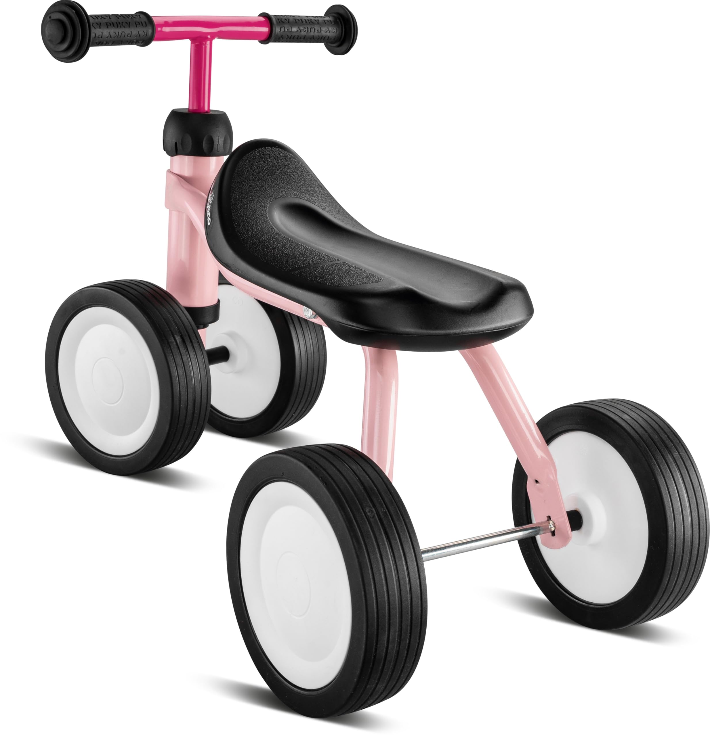 PUKY PUKYLINO Retro Rose | Samochód zjeżdżalniowy dla dzieci od 1 roku życia | wózek do nauki chodzenia | zabawka dla niemowląt | ergonomiczne siedzisko, uchwyty bezpieczeństwa na kierownicę i