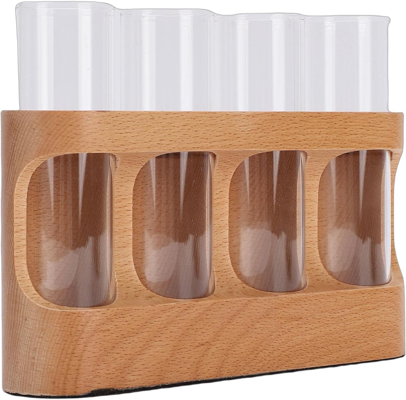 Pssopp Terrarium Kit Plant Propagation Station with Wooden Stand, 9 Level Dimmable LED Light Desktop Terrarium for Hydroponic Research Nan