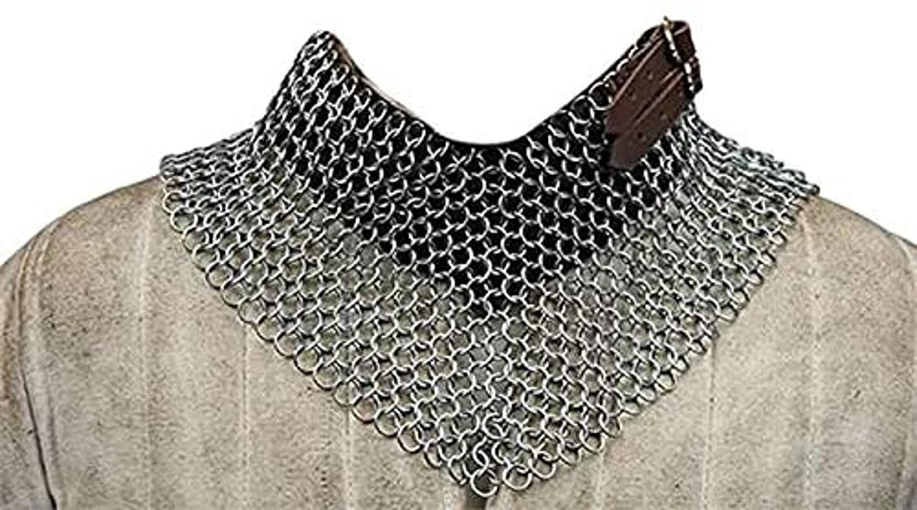 NauticalMart Chainmail Bishops Mantle Silver One Size