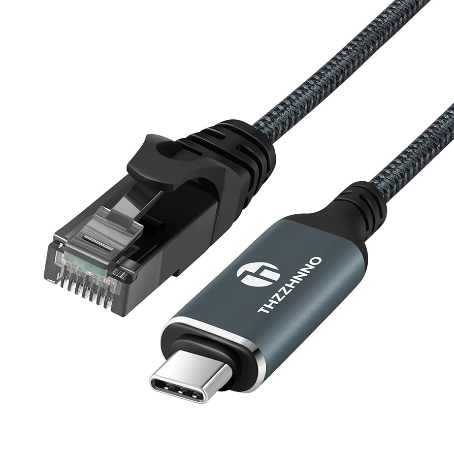 Amazon.co.jp: Thzzhnno USB-C LANアダプター ケーブル 2M、有線