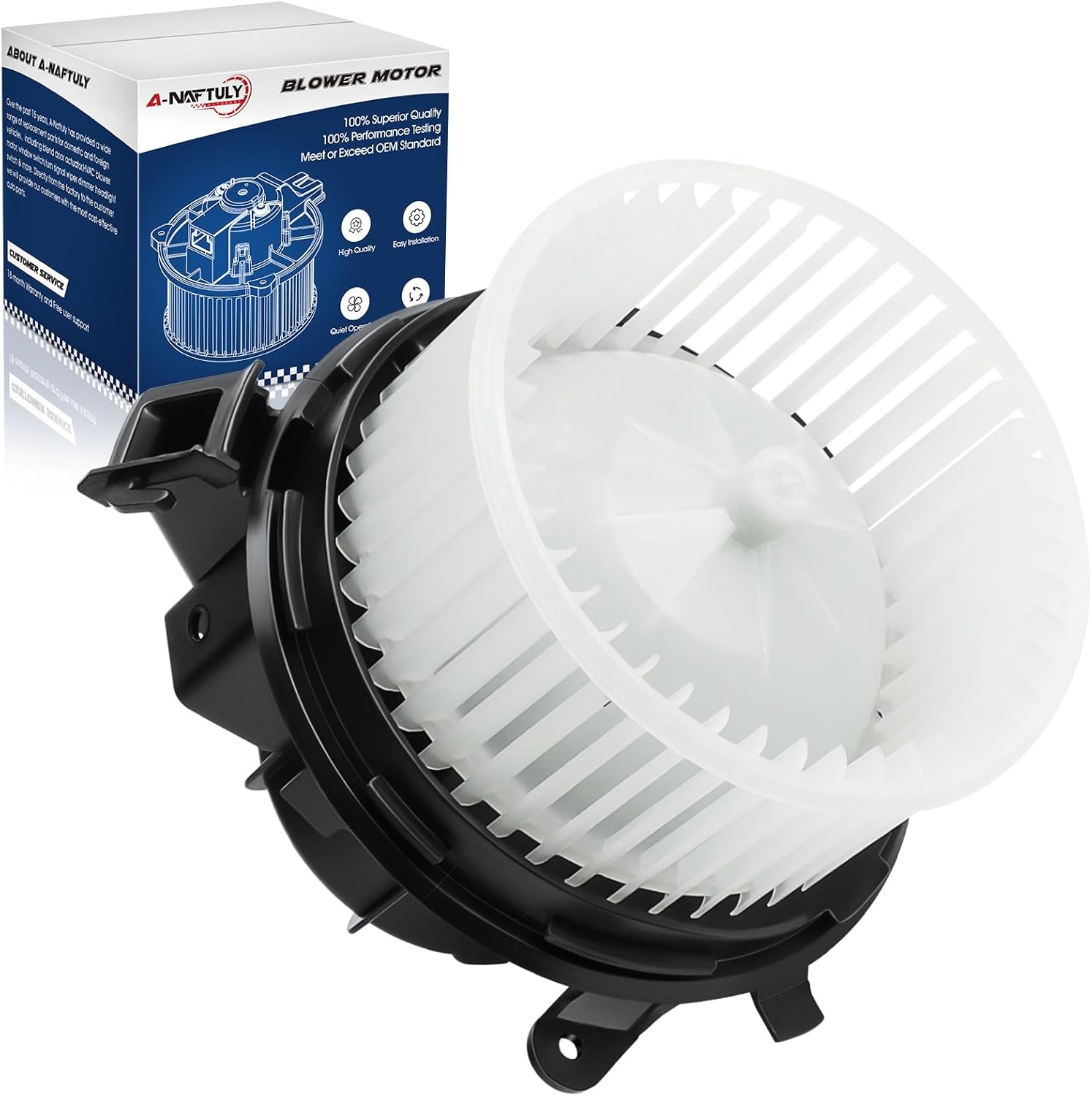 AC Blower Motor Fan Replacement for Mercedes Benz C250 C300 C350 C63 AMG CLS400 CLS550 E250 E300 E350 E400 E550 GLK250 GLK350 SL400 SL450, HVAC Heater Blower Motor Assembly Front, 700277, 2128200708