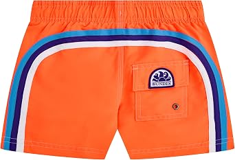 SUNDEK Boys Elastic Waist Boardshort, Swim Trunks Sized by Age