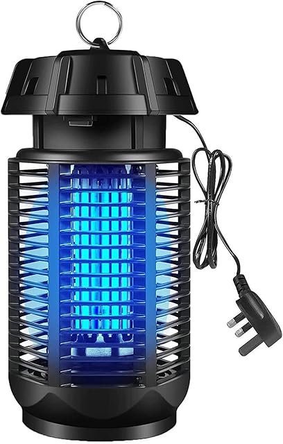 Mosquito Killer Lamp, Electric Mosquito Killer, Portable Waterproof 20W Powerful Fly Killer Fly Zapper Bug Zapper, 360° Indoor Pest Control, Used to Trap Fly Insect in Bedroom Office