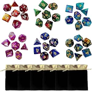 SET DI DADI gioco per l'apprendimento prescolare cubi con tasche