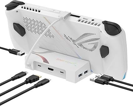 Xbox Ally X20 : Passage à l'OLED en Édition Spéciale, Prix Attendu Élevé 8 71rZPvzwKVL. AC SX425 SABRENT Docking Station for Asus ROG Ally, 6-Port USB Type-C, 4K@60Hz HDMI, 5Gbps USB Ports, Power Delivery, Compact Design for Gaming (DS-RA6P)