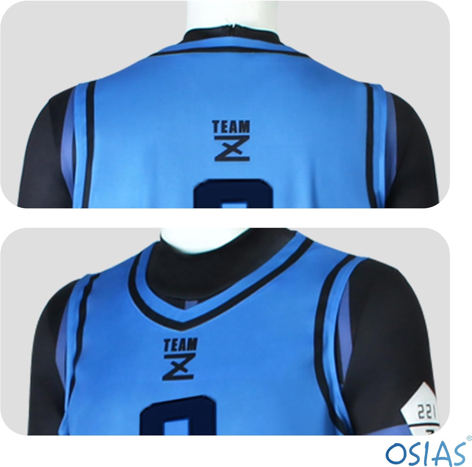 Anime Blue Lock Cosplay Costume and Outfit