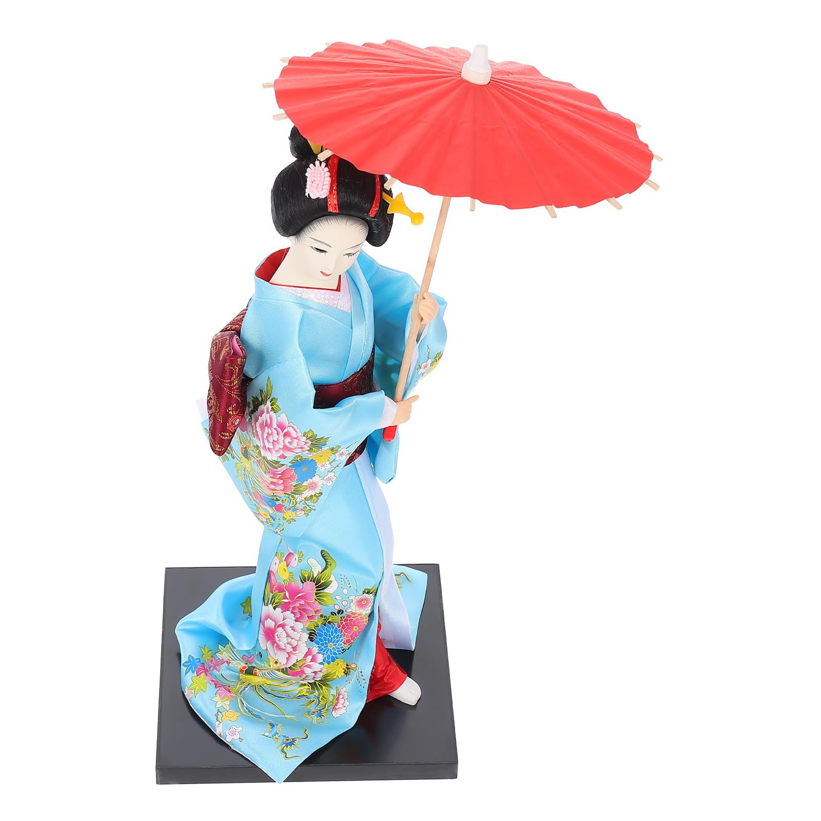 Poupée geisha japonaise pour embellir un espace vide avec un style japonerie