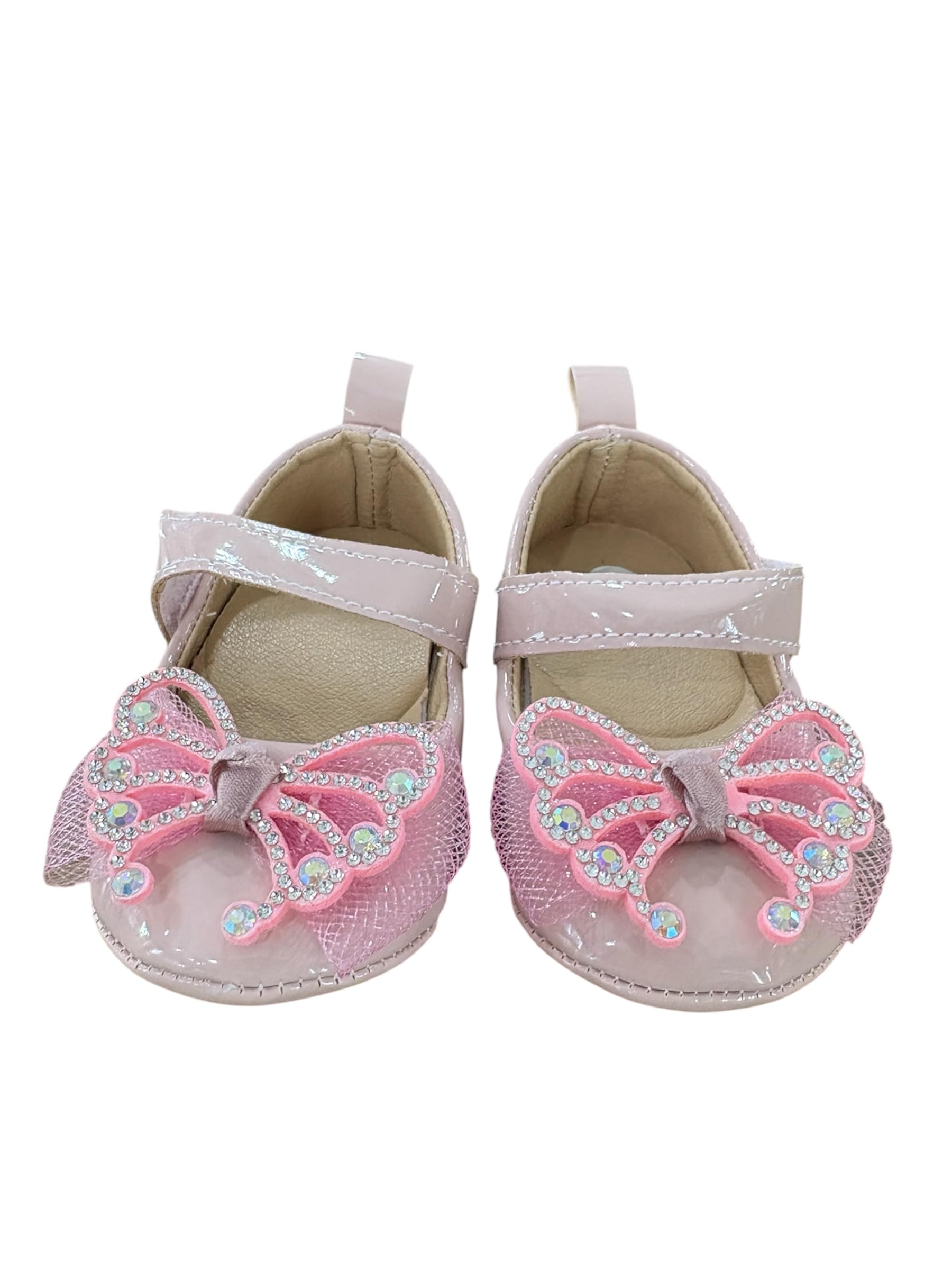Infant Baby Girl Cute Butterfly Design Shoes | Soft Comfortable First Walkers | 3-12 Months-image-14